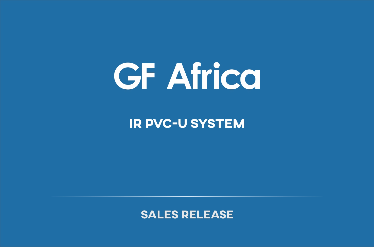 pvc u system